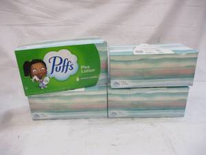 4 124 2 ply Puffs plus lotion facia...