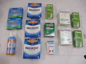 Eye and allergy relief products...