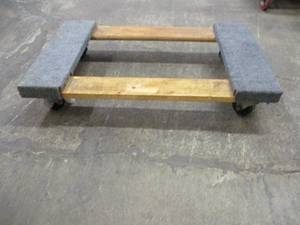 Carpeted furniture mover...