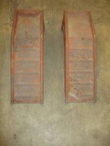 v- Pair of ramps...