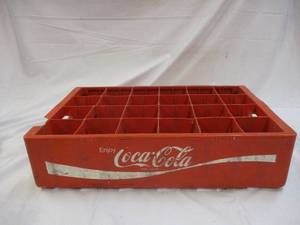 Vintage plastic Coca Cola bottle ca...