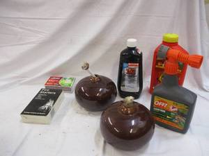 Outdoor patio items and pest contro...