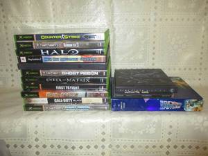 Xbox games, music CDs and Back To t...