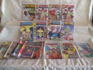 Vintage He-Man comic books and maga...