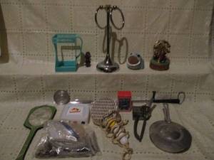 Lot of misc antique and vintage ite...