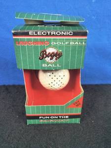 New Bogey Electronic Laughing Golf Ball