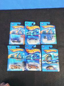 Lot of 6 New Mattel Hot Wheels 32 Ford, 83 Corvette, and More