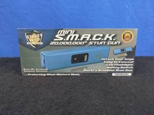 New Streetwise Mini SMACK 20,000,000 Stun Gun - Blue