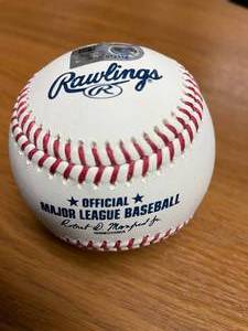lot 2 image: MN Twins Bert Blyleven Autographed Baseball