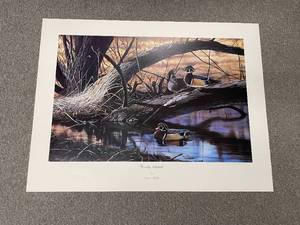 lot 13 image: Bruce Miller Print - Woody Solitude