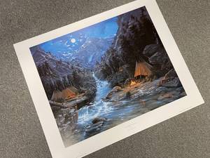 lot 16 image: Derk Hansen Print - Hunters Moon
