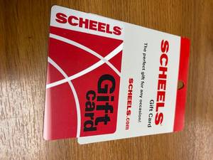 lot 39 image: $50 Scheels Gift Card