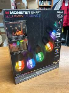 lot 46 image: Monster IndoorOutdoor String Lights