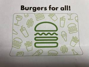 lot 55 image: $50 Shake Shack Gift Card