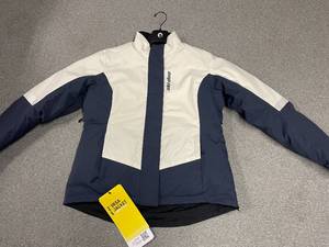 lot 57 image: Blue White Ski-Doo Snowmobile Jacket Ladies Small