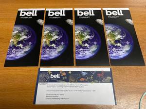 lot 73 image: (4) Passes to Univ of MN Bell Museum