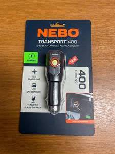 lot 78 image: NEBO 400 Lumens Car ChargerFlashlight