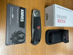lot 91 image: Ruger CRKT Accurate Folder Knife
