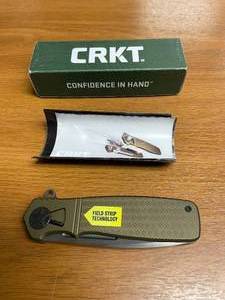 lot 98 image: CRKT Homefront Knife Army GreenBrown