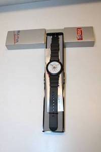 lot 53 image: MN Twins Bulova Sportsline Watch with Black Rubber Strap