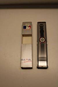 lot 54 image: Bulova SportsWatch with MLB Team Logo