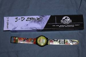 lot 67 image: The Lost World Jurassic Park 3-D Stego Watch