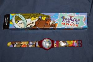 lot 75 image: Rugrats Movie Collectible Watch with Floating Flowers