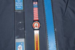 lot 77 image: Vintage McDonalds Swatch Watch with Box
