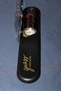 lot 78 image: Guess by Georges Marciano Quartz Watch with Leather Strap