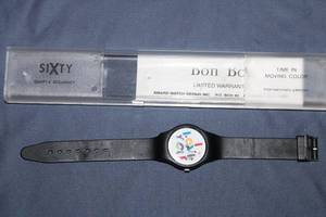 lot 84 image: SIXXTY Quartz Watch with I Love You Design
