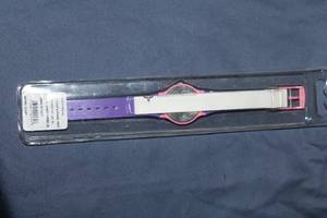 lot 94 image: Purple Themed Kids Wristwatch with Map Design