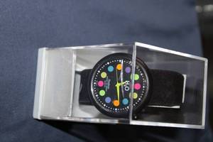 lot 135 image: Armitron H2O Water-Resistant Polka Dot Watch