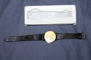 lot 136 image: Kodak Official Sponsor Olympic Watch with Leather Strap