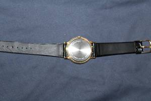 lot 139 image: Kodak Olympic Sponsor Watch with Black Leather Strap