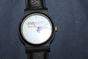 lot 174 image: Vintage Energizer Quartz Watch with Leather Strap