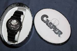 lot 179 image: Casper The Friendly Ghost Wristwatch with Original Tin Box