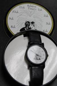 lot 14 image: Lurefly Literary Designs Inc. Einstein Watch