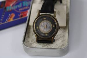 lot 42 image: Hard Rock Hotel Las Vegas Collectible Watch with Tin Case