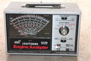 lot 26 image: Craftsman Solid State Electronic Engine Analyzer
