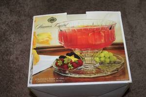 lot 84 image: Shannon Crystal Stratford Four in One Crystal Punch Bowl