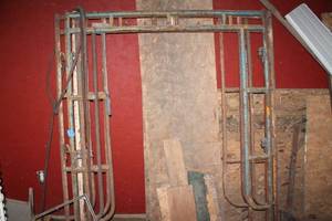 lot 146 image: Vintage Metal Livestock Gates