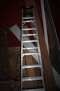 lot 303 image: Husky Aluminum Ladder