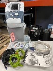 lot 5 image: WOW MSRP $8000 Experia VitalStim PT System -uses a small current, passing through external electrodes on the neck, to stimulate inactive swallowing muscles. It is the only technology cleared by the FDA for restoring the swallowing function. 