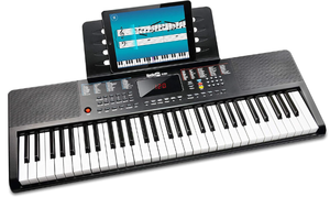 lot 62 image: RockJam Compact 61 Key Keyboard