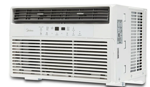 lot 67 image: Midea 8,000 BTU 115V Smart Window Air Conditioner with Comfort Sense Remote, up to 350 Sq. ft.