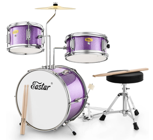 lot 83 image: 3PCS Eastar Drum Set 14 Drum Kit