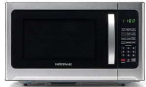 lot 89 image: Farberware Countertop Microwave 1100 Watts, 1.2 cu ft - Microwave Oven With Grill Functionality and Child Lock