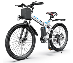 lot 97 image: Vivi M026TGB Electric Bike 26 Electric Bike, Peak 850W Folding Electric Mountain Bike 22MPH