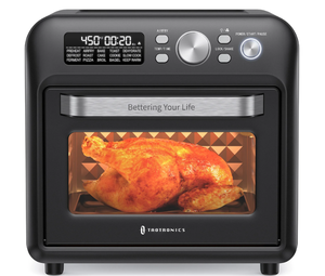 lot 128 image: Taotronics Air Fryer 012, 19 Quart 15-in-1 Family-Sized Toaster Oven