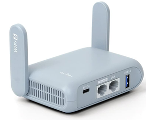 lot 484 image: GL.iNet GL-MT3000 (Beryl AX) Pocket-Sized Wi-Fi 6 Wireless Travel Gigabit Router